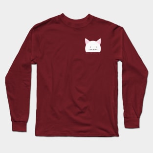 nothing special day - white cat Long Sleeve T-Shirt